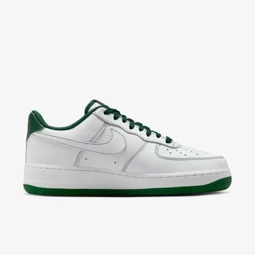 Nike Air Force 1 '07 Mini Jewel IB6543-102 Women 9.5 White Leather Shoes RHS8945
